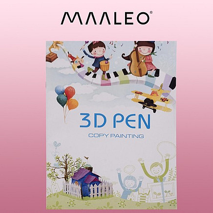 Maaleo 3D Pen Template Book 22734