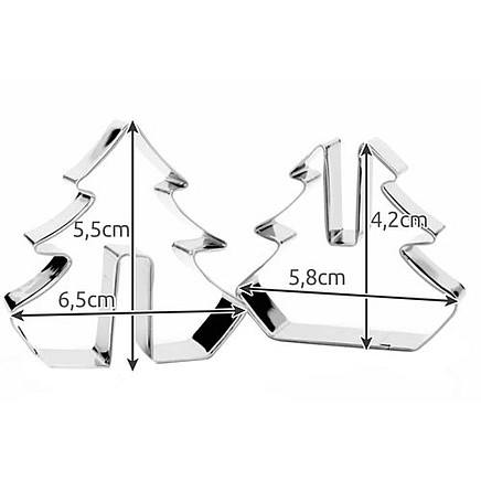 Набор 3D рождественских резаков для печенья - формы для выпечки из нержавеющей стали для пряников, тортов, кондитерских изделий, глиняных поделок