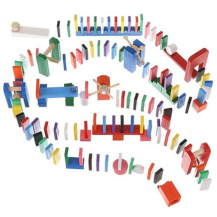 Kruzzel koka klucīšu komplekts ar 407 elementiem