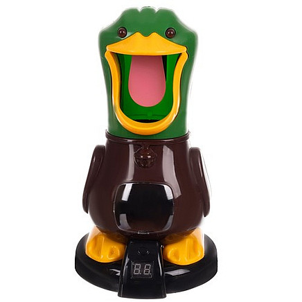 Interaktīva mērķu šaušanas spēle bērniem Hungry Duck - 2 ieroči, LCD rezultātu tablo
