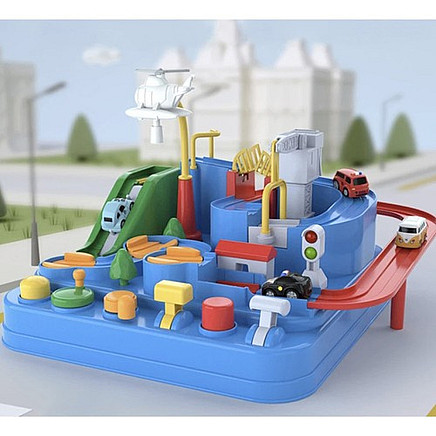 Interaktīvā auto šķēršļu trase ar mašīnītēm 22879