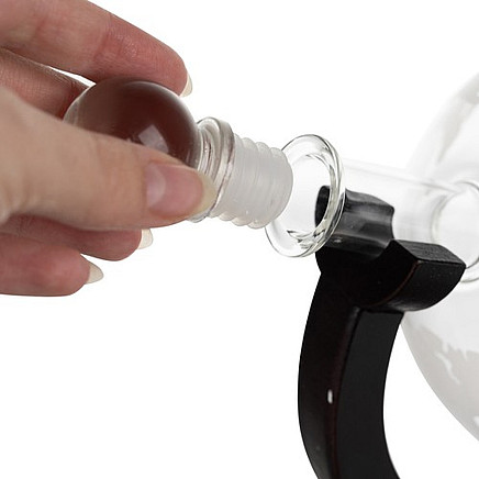 Dāvanu Komplekts Karafe un Viskija Glāzes Globuss, 850 ml