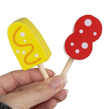 Kruzzel Bērnu Koka Rotaļlieta Saldējuma Veikals 22494