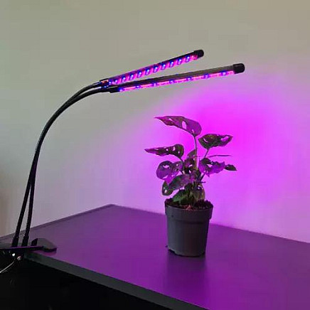 Advanced Waterproof LED Grow Lamp with 3-Mode, 2-Panel, Timer Settings + Remote - Supports Indoor Plant Growth, Hydroponics & Greenhouses