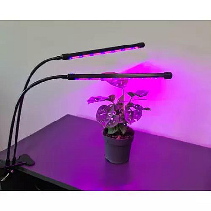 Advanced Waterproof LED Grow Lamp with 3-Mode, 2-Panel, Timer Settings + Remote - Supports Indoor Plant Growth, Hydroponics & Greenhouses