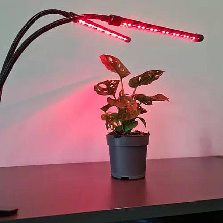 Advanced Waterproof LED Grow Lamp with 3-Mode, 2-Panel, Timer Settings + Remote - Supports Indoor Plant Growth, Hydroponics & Greenhouses