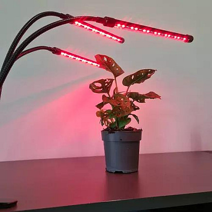 Indoor-Outdoor Waterproof 3-Panel LED Grow Light with Adjustable Tilt, Timer and Remote - Enhanced for Photosynthesis, Perfect for Indoor Plants, Hydroponics and Greenhouse Use, Supports Growth and Flowering Stages