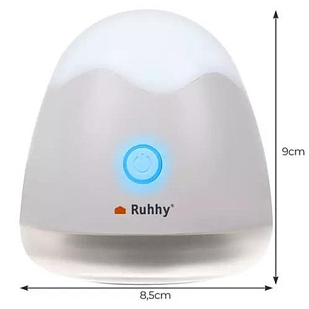 Ruhhy 19162 Uzlādējams pūku noņēmējs ar LED apgaismojumu