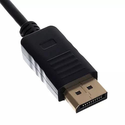 Izoxis 4K DisplayPort HDMI kabelis - universāls, ar zeltītu pārklājumu, Plug & Play, Ultra HD izšķirtspēja - saderīgs ar TV, datoru, PS5 un citām ierīcēm