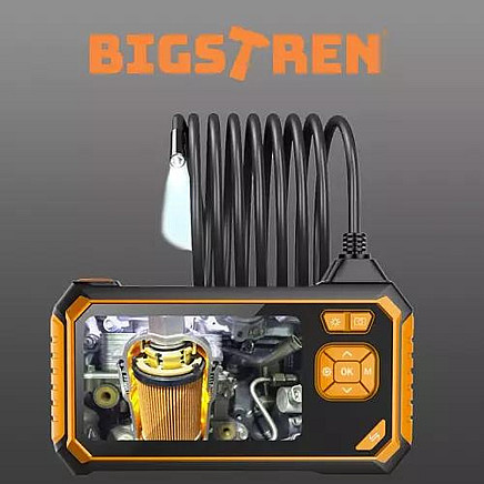 Kamera endoskops 5m, 4.3 HD LCD ekrāns 2 MP, zonds, 4 uzgaļiem, IP67
