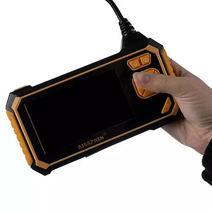 Kamera endoskops 5m, 4.3 HD LCD ekrāns 2 MP, zonds, 4 uzgaļiem, IP67