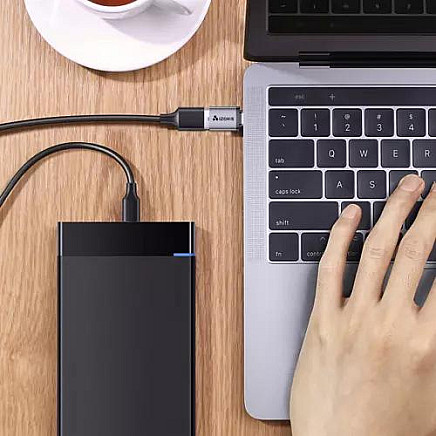 OTG USB 3.0 Type-C Plug & Play Adapter + шнурок - универсальная совместимость, долговечность, высокоскоростная передача данных