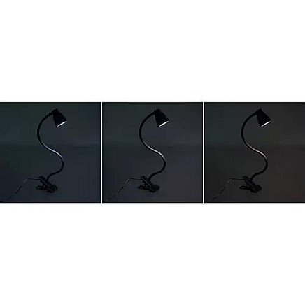 Desk lamp with clip - black Izoxis 19454