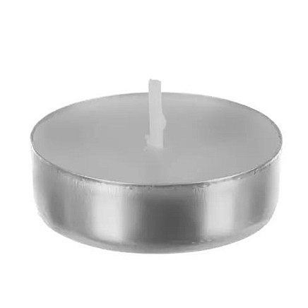 100-Pack Long-Lasting Paraffin Tea Light Candles with 3-Hour Burn Time - Ideal for Weddings, SPAs and Home Decor