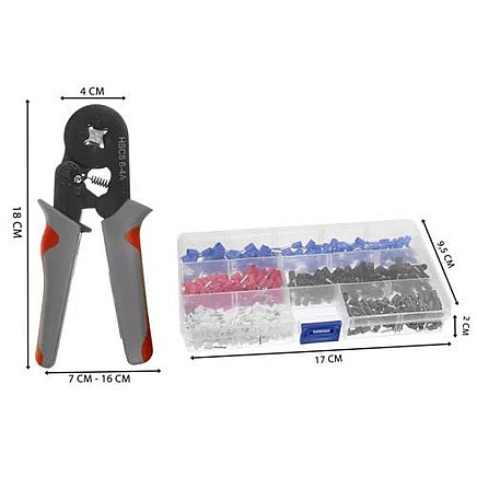 Crimping tool for 0.25-10mm2 ferrules Bigstreen 23271