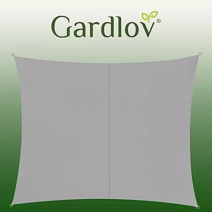 Sunshade sail 3x2m - gray Gardlov 23162