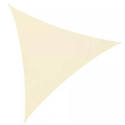 Shade sail patio 3x3x3 beige