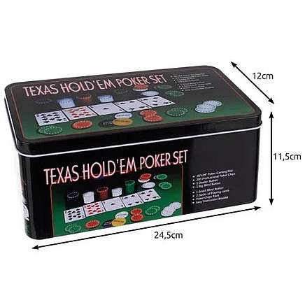 TEXAS 23539 Poker Set