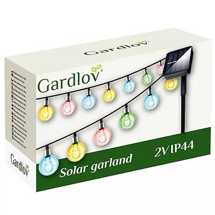 Solar garland 6m 2V IP44