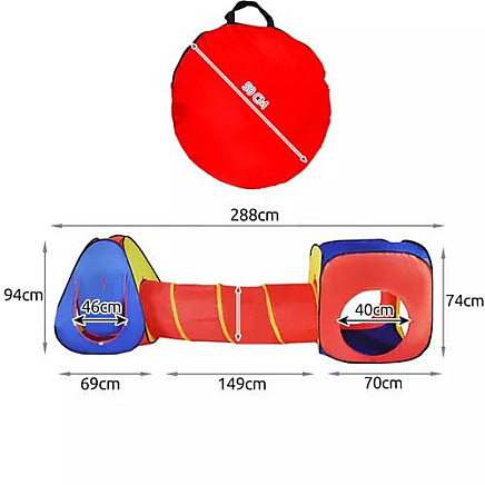 3in1 childrens tent Kruzzel 23871