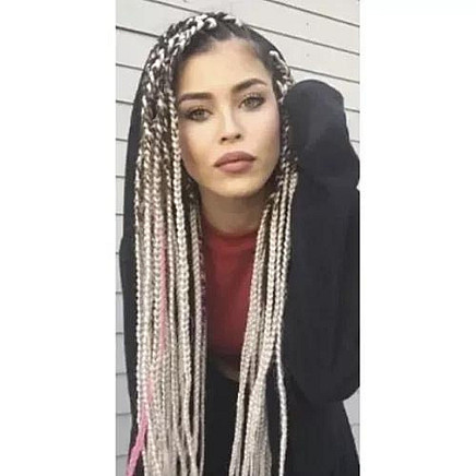 Synthetic hair braids blonde Soulima 23556