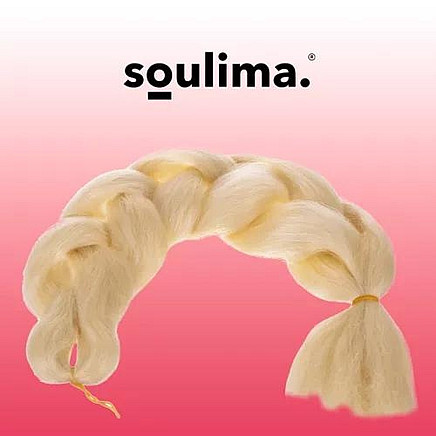 Synthetic hair braids blonde Soulima 23556