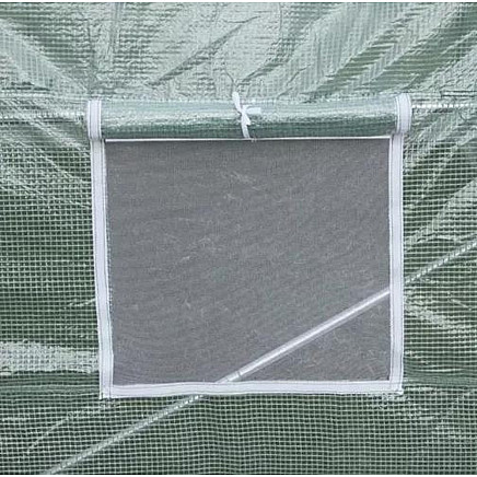 Arkveida saliekama dārza rezerves plēve siltumnīcām, tunelis,  2x2x2m
