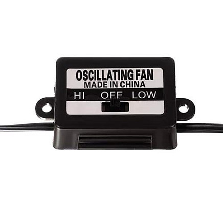 Xtrobb 23194 Rotary Fan with Clip