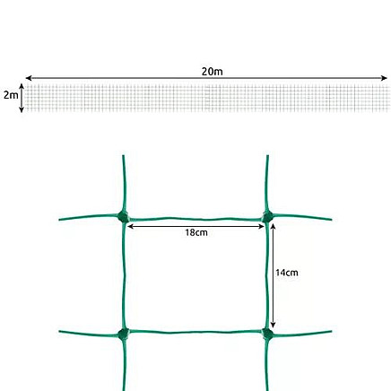 Mesh - plant support 2x20m Gardlov 23980