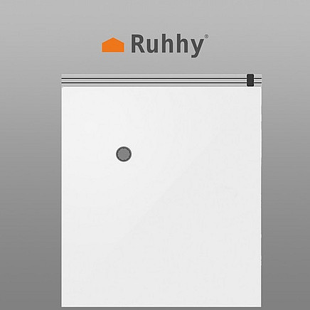 Vakuuma maiss uzglabāšanai Ruhhy 80x100x30 cm 22949, piena balts