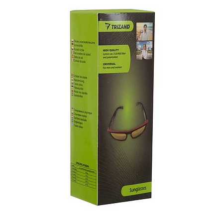 Trizand Polarizētas Sporta Velo Saulesbrilles UV400, Oranžā