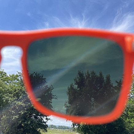 Trizand Polarizētas Sporta Velo Saulesbrilles UV400, Oranžā