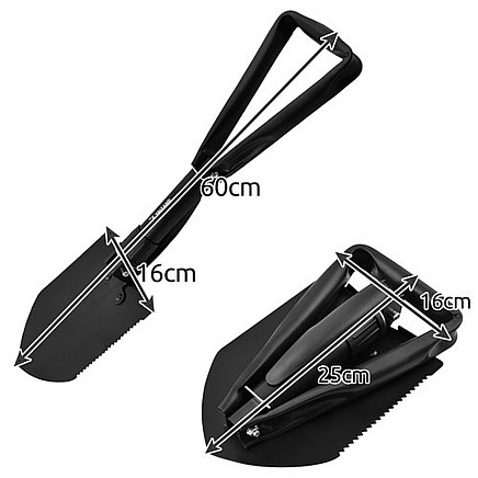 Folding shovel Trizand 23830