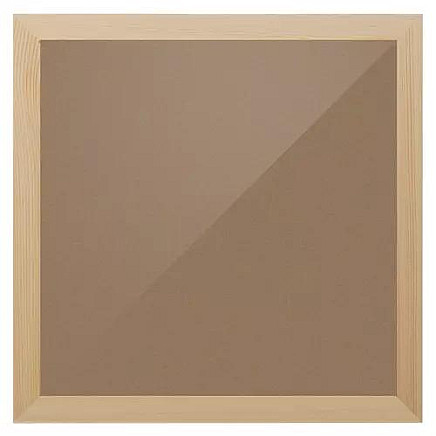 Durable 30x30cm DIY Pine Frame with Plexiglass Lens for Diamond Painting & Artwork Display