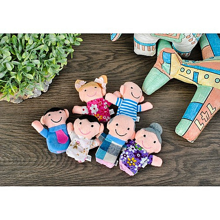 Set of puppets - 6 pcs. 22391