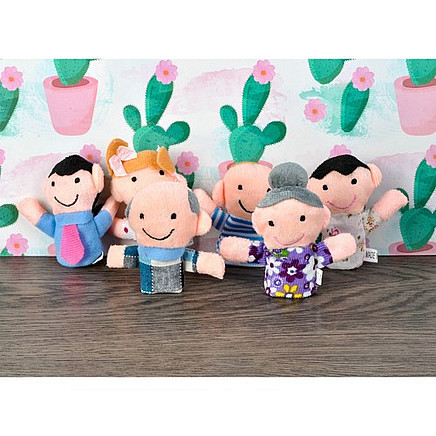 Set of puppets - 6 pcs. 22391