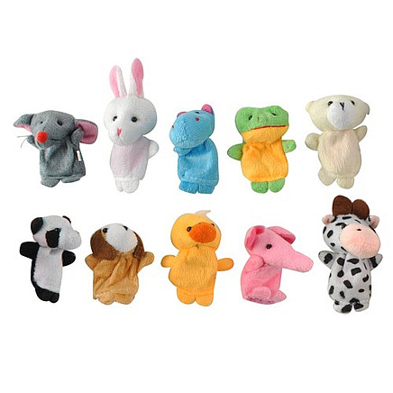 Set of puppets - 10 pcs. 22393