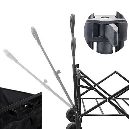 Gardlov 23084 foldable transport trolley