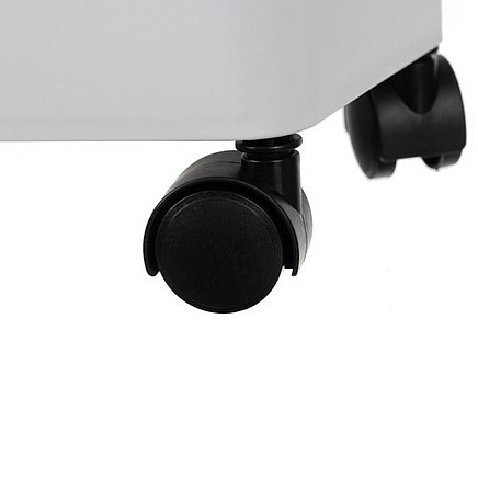 Mobilais plaukts Ruhhy virtuvei un vannasistabai ar riteņiem 24291, balts