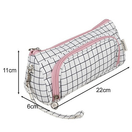 Double extendable pencil case Maaleo 24509