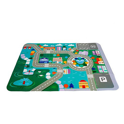 Wooden blocks 115 pcs - city 23519