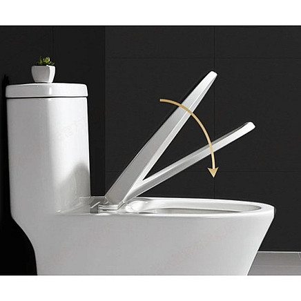 Universāls lēni aizverams tualetes vāks Ruhhy 24547