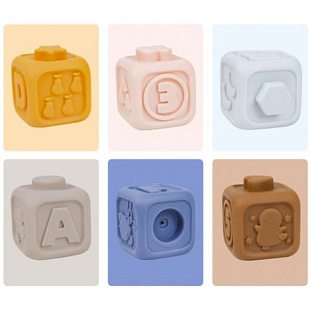 Mīkstie sensorie bloki, piramība - 13 gab. Kruzzel 24812