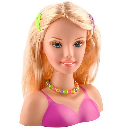 Lelles galva frizūru veidošanai ar aksesuāriem 23437