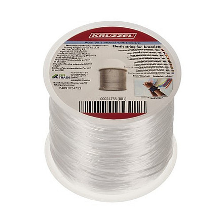 Elastic band for making bracelets - 40m Kruzzel 24753