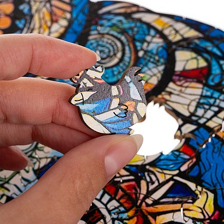 Wooden puzzle - Kruzzel puzzle 24551