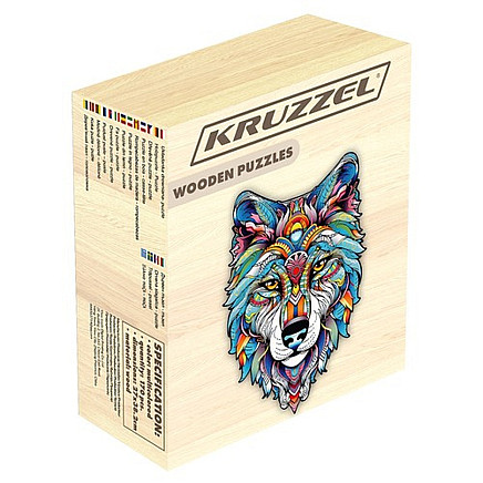 Wooden puzzle - Kruzzel puzzle 24552