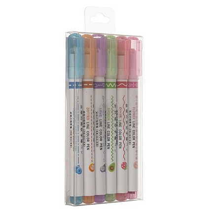 Pattern pen - set of 6 Maaleo 24861