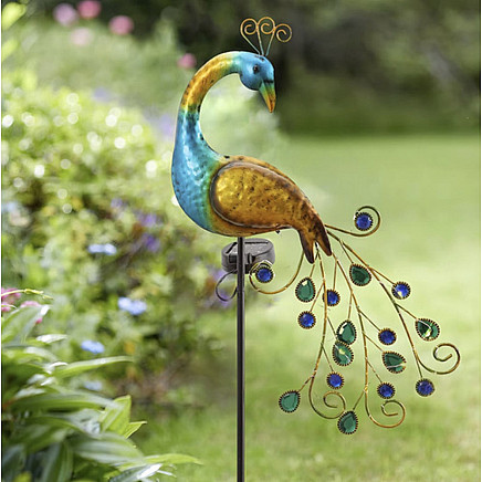 Gardlov 25281 peacock solar lamp
