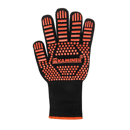 Heat-resistant grill gloves 25416